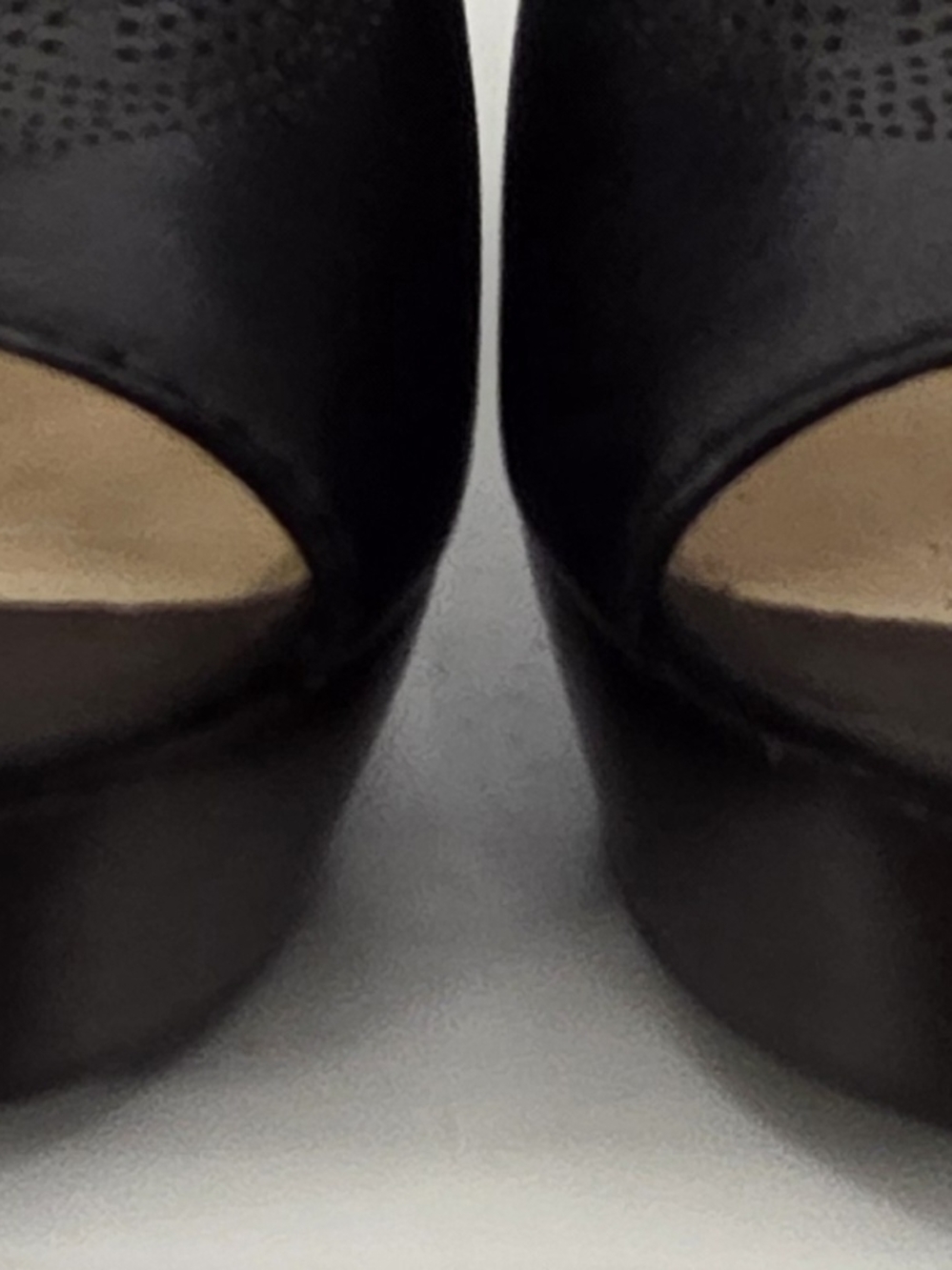 COACH Jade Slingback Wedge Heels Size 9B - Picture 6 of 8